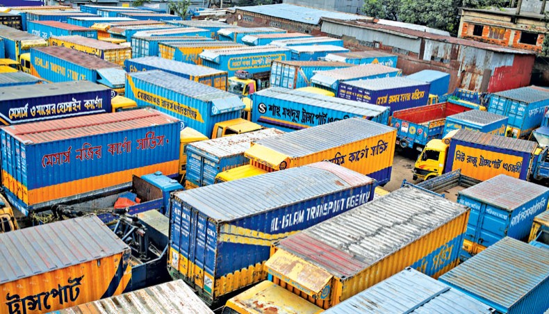 Goods transport strike hampers export, import