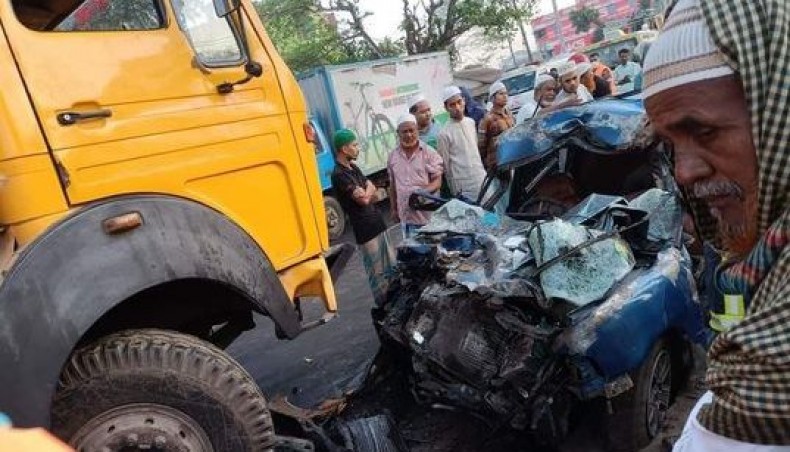 At least four people killed as truck rams car in Chattogram