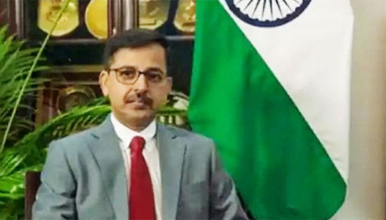 New Indian envoy Pranay Kumar arrives