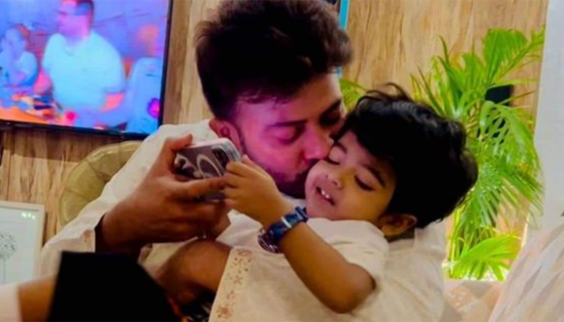 Shehzad Khan Bir is their son, confirm Shakib Khan and Bubly