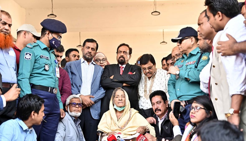 New Age Raushan Ershad returns after treatment abroad