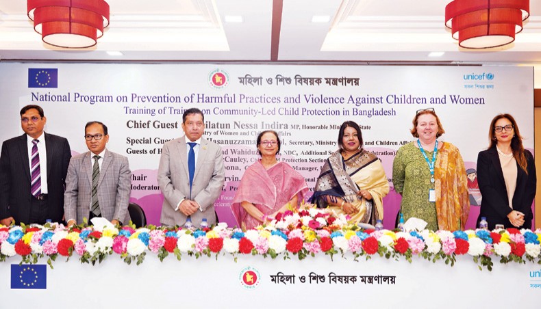 Training on preventing violence against children, women begins - Vimarsana News