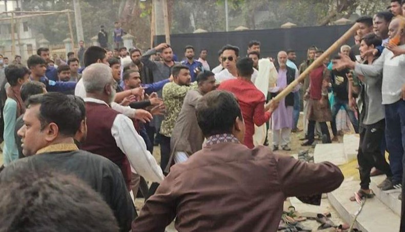 Dozens injured in clashes at Amar Ekushey events - Vimarsana News