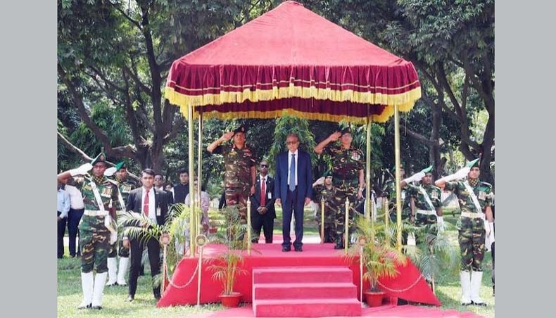 Bangabhaban bids farewell to president Abdul Hamid - Vimarsana News