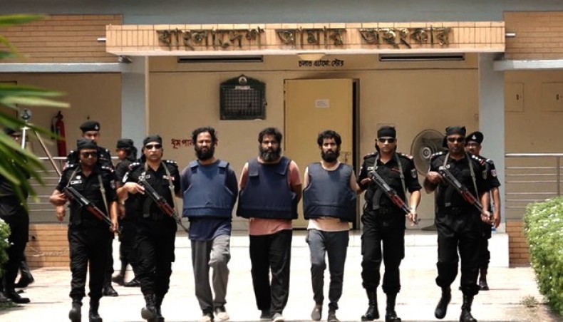 Four members of Jama'atul Ansar Fil Hindal Sharqiya held in Sylhet - Vimarsana News