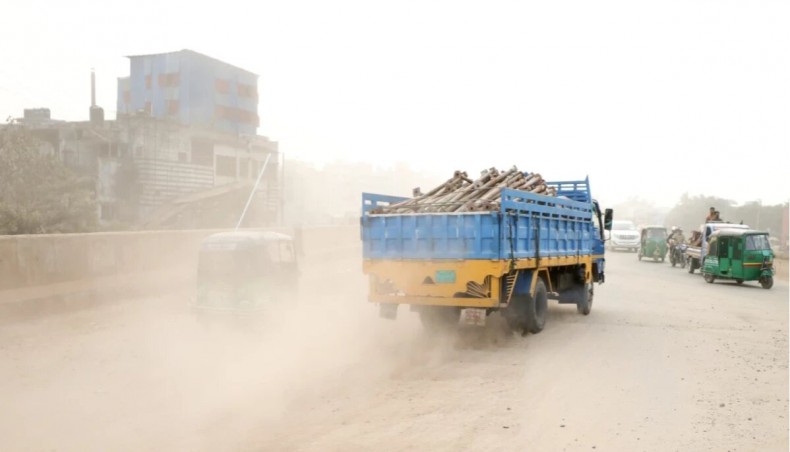 Dhaka’s air quality ‘moderate’ with AQI score of 80