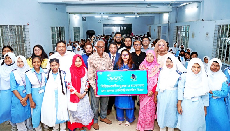 MGI distributes Fresh Anonna sanitary napkins