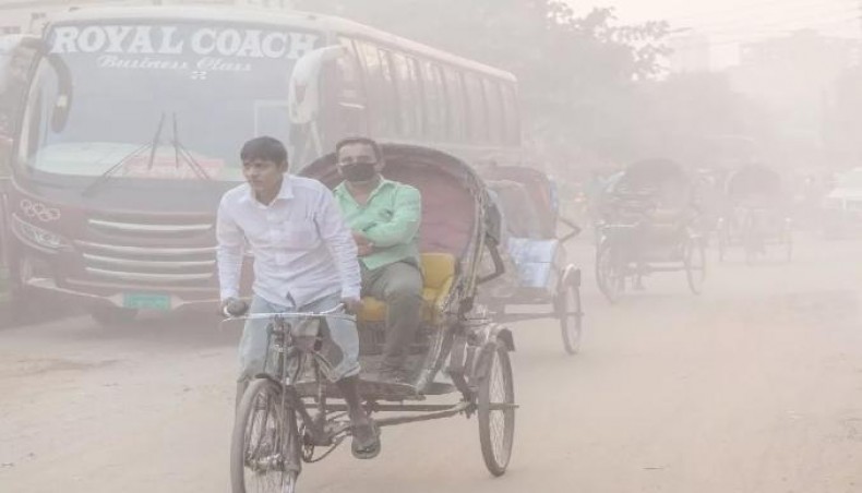 Dhaka ranks world’s most polluted city Sunday morning