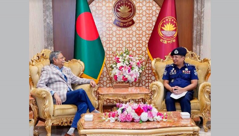 Be more people-friendly, president asks Bangladesh Police
