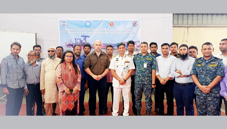 Mongla Port staff get training against wildlife trafficking