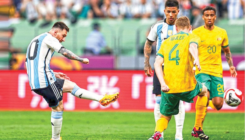 New Age Messi Scores In Argentina S Win Over Australia