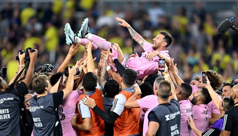 Messi leads Miami to first trophy with Leagues Cup win